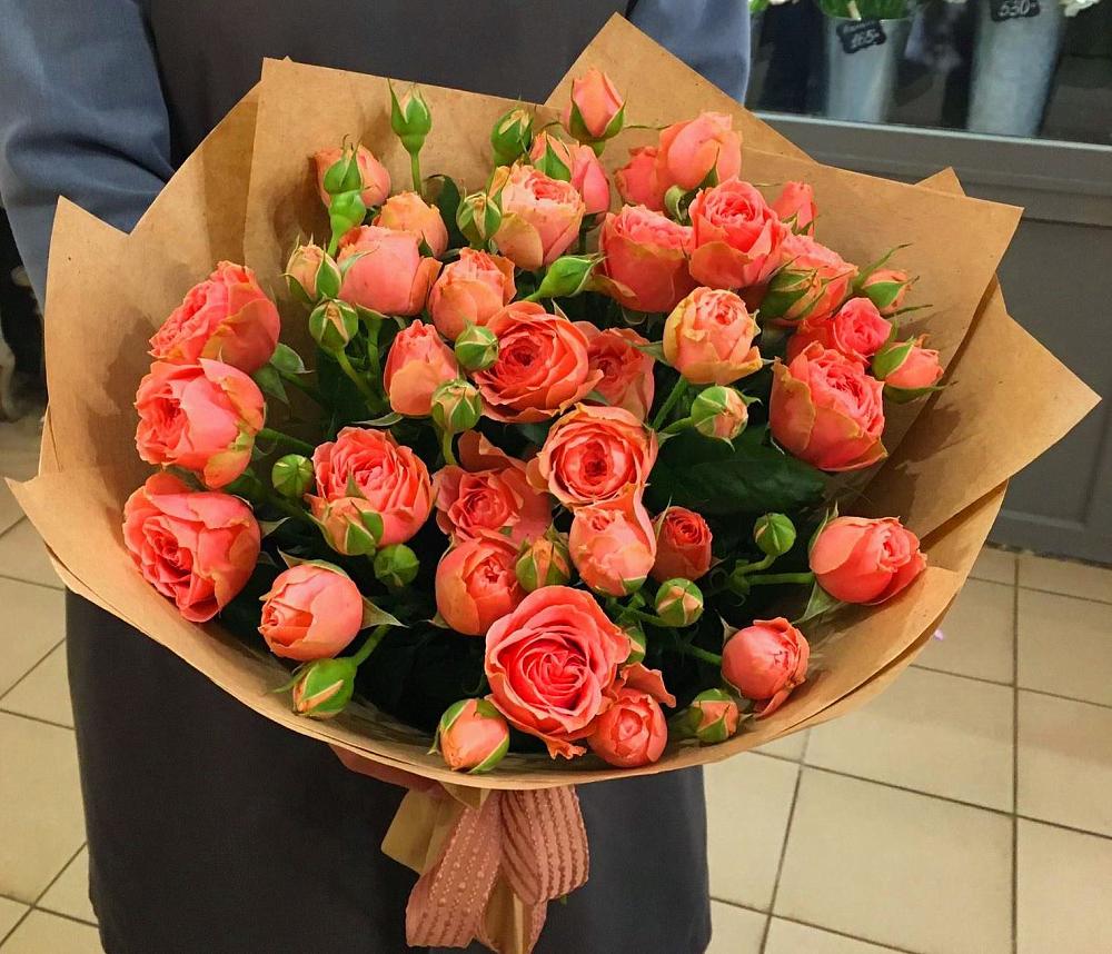 Букет Розовый десерт в Култук Букет цветов из: Розы в Култук