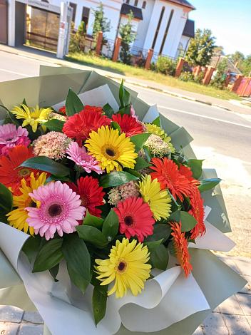 Букет цветов из: Герберы в Култук